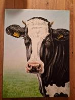 Koe Schilderij Theo Schildkamp + Certificaat, Ophalen