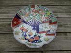 Imari gelobde schaal, waaier, scroll, 30 cm, 8 cm hoog, Ophalen
