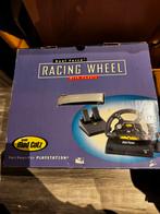 Dual Force Racing Wheel Playstation 1, Ophalen of Verzenden, Zo goed als nieuw, Stuur of Pedalen, PlayStation 1