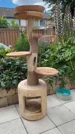 Houten Krabpaal | Sisal Krabzones | Katten | Krabmeubelen, Ophalen of Verzenden, Zo goed als nieuw, Krabpaal