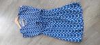 Blauw - wit zomerjurkje S/M, Blauw, ONE, Ophalen of Verzenden, Zo goed als nieuw
