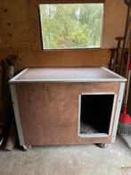 Nachthok hond geïsoleerd | Kennelbouw exclusief, Dieren en Toebehoren, Hondenhokken, Ophalen, 65 tot 100 cm, Hondenhok, 110 cm of meer