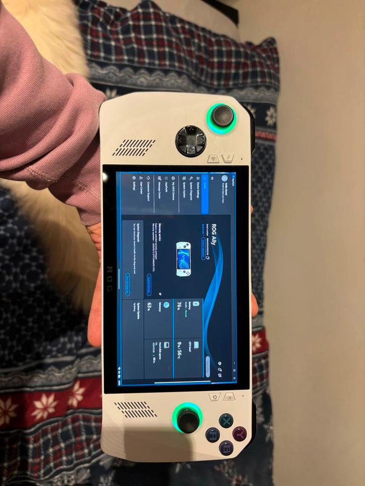 ASUS ROG Ally Z1 EXTREME, Spelcomputers en Games, Spelcomputers | Overige, Zo goed als nieuw, Ophalen