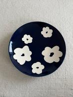 H&M Home x India Mahdavi keramieken serveer schaal blauw, Ophalen of Verzenden