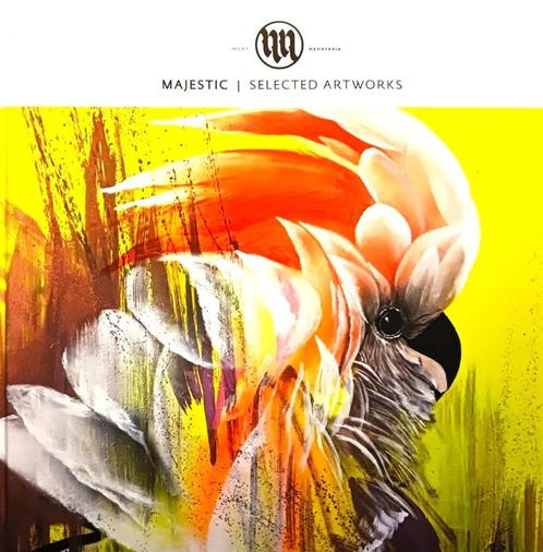 Majestic : Selected Artworks - Nicky Nahafahik 9789090312590, Boeken, Kunst en Cultuur | Beeldend, Zo goed als nieuw, Schilder- en Tekenkunst