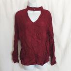 Leuk wijnrood dames shirt. mt S. Merk Denim Hunter, ., Ophalen of Verzenden, Zo goed als nieuw, Maat 36 (S)