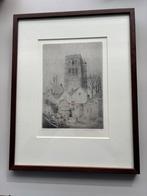 Te koop ets van Hendrik de Laat, Ophalen