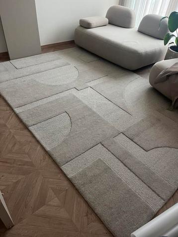 100% wol vloerkleed Benuta (greige) 300x200 beschikbaar voor biedingen