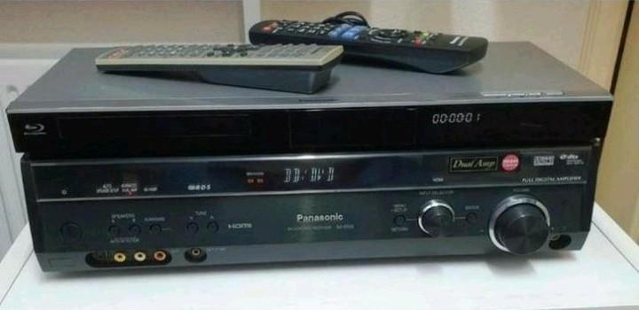 Panasonic receiver sa-xr59 + bluray speler dmp-bd131, Audio, Tv en Foto, Stereo-sets, Gebruikt, Overige merken, Ophalen of Verzenden