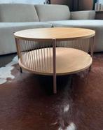 Salontafel zgan, Huis en Inrichting, Tafels | Salontafels, Ophalen, 50 tot 100 cm, Rond, Zo goed als nieuw