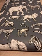 EstaHome behang jungle dieren blauw/grijs, Ophalen of Verzenden, Minder dan 10 m², Grijs