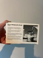 Braun Multipractic Scale keukenweegschaal, Ophalen, Zo goed als nieuw