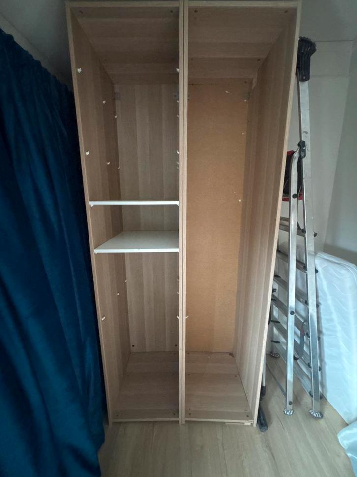 IKEA Pax kast, 2x 50cm, 222cm hoog, Huis en Inrichting, Kasten | Kledingkasten, Gebruikt, 150 tot 200 cm, 100 tot 150 cm, 50 tot 75 cm