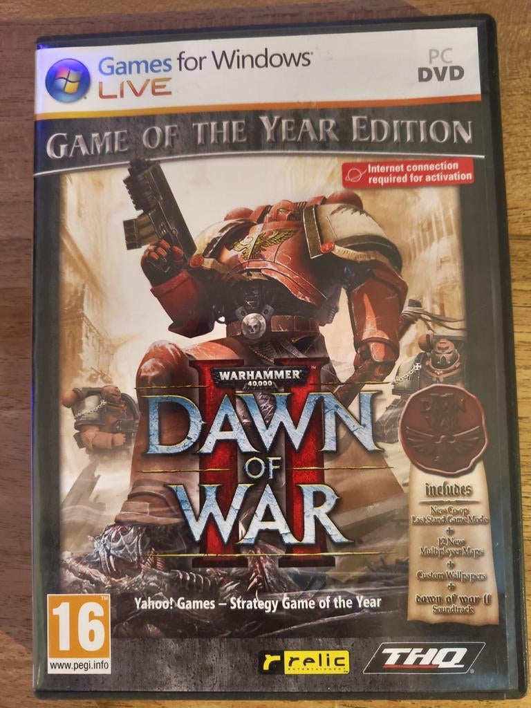 Warhammer 40,000: Dawn of War II - Game of the Year, Online, Gebruikt, 1 speler, Ophalen of Verzenden