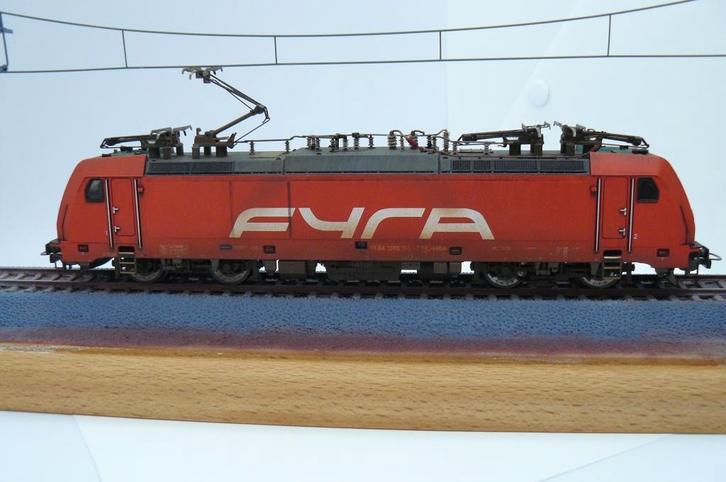 PIKO #21625 NS Fyra BR 186 116 (HO|DCC sound) Weathered, Hobby en Vrije tijd, Modeltreinen | H0, Nieuw, Locomotief, Gelijkstroom