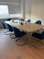 Vergadertafel met 8 stoelen, Ophalen, Gebruikt