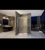 Douchecabine Creavit Aloni Schuifdeur + Zijwand 90x160x195, Doe-het-zelf en Verbouw, Ophalen, Nieuw, Chroom, Douche