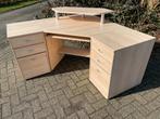 Hoekbureau met lades, Huis en Inrichting, Bureaus, Ophalen, Gebruikt, Bureau