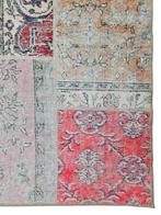 Vintage Perzisch oosters vloerkleed patchwork 155x224cm, Crème, Persian Perzisch vintage oosters Patchwork hype, 150 tot 200 cm
