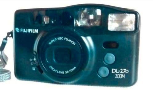 Fujifilm DL-270 Zoom drop in loading panorama camera, Audio, Tv en Foto, Fotocamera's Analoog, Zo goed als nieuw, Ophalen of Verzenden