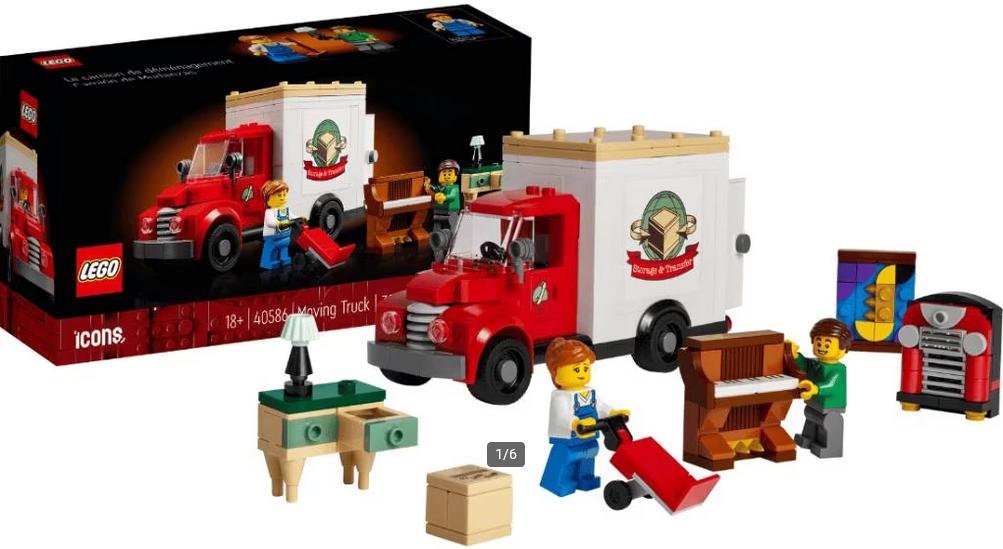 Lego 40586 Verhuiswagen nieuw/sealed 40681 Foodtruck sealed, Kinderen en Baby's, Speelgoed | Duplo en Lego, Nieuw, Lego, Complete set