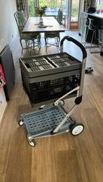 CLAX Mobiele Vouwbare Trolley, Minder dan 60 liter, Ophalen of Verzenden, Zo goed als nieuw, Transportkar