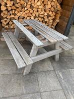 Picknick tafel klein formaat, Gebruikt, Rechthoekig, Hout, Ophalen