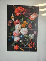 IXXI Stilleven met bloemen in een glazen vaas 80 x120, Antiek en Kunst, Ophalen of Verzenden