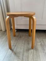 Vintage Frosta kruk, Huis en Inrichting, Krukjes, Ophalen, Zo goed als nieuw, Hout