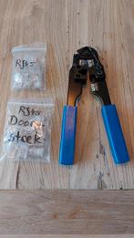 Utp/Ftp  Krimptang  cat5e RJ45 8P8C met (doorsteek), Ophalen of Verzenden, Zo goed als nieuw