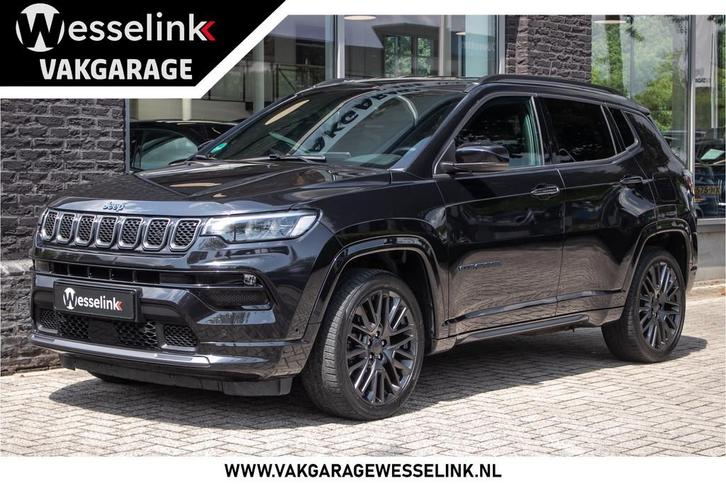 Jeep Compass 4xe 240 Plug-in Hybrid Electric S - Zeer comple, Auto's, Jeep, Bedrijf, Te koop, Compass, 360° camera, 4x4, ABS, Adaptive Cruise Control