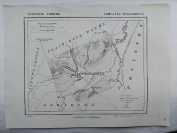 18 / Eygelshoven Kerkrade Limburg Litho uit 1866 J. Kuyper beschikbaar voor biedingen