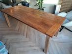 Hardhouten Eettafel - 200x99x79cm, Ophalen, Teakhout, 200 cm of meer, 50 tot 100 cm
