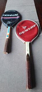 2 tennis rackets Dunlop en Donnay, Ophalen of Verzenden, Gebruikt, Racket, Dunlop