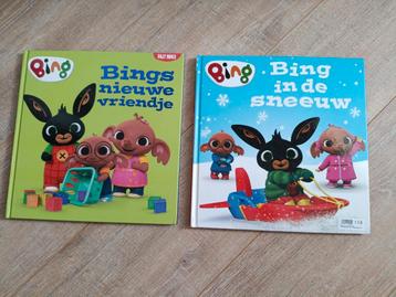 2x Bing boekjes Bings nieuwe vriendjes en Bing in de sneeuw  beschikbaar voor biedingen