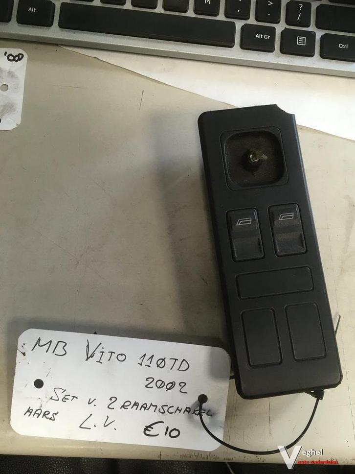 Mb Vito 2002 raamschakelaar links in deur, Auto-onderdelen, Dashboard en Schakelaars, Gebruikt, Ophalen of Verzenden
