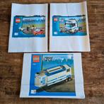 Lego City 7288 (deel 1+2+3) compleet met boekjes, Ophalen of Verzenden, Gebruikt