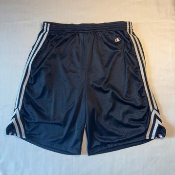 Champion donkerblauwe mesh sportshort maat L beschikbaar voor biedingen