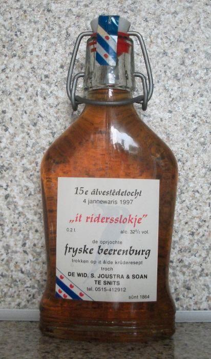 Friese Berenburg van de Elfstedentocht in 1977, Verzamelen, Merken en Reclamevoorwerpen, Nieuw, Overige typen, Ophalen of Verzenden