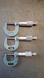 Mitutoyo Digitale schroefmaat Micro meter. 0-25mm 0.01mm, ., Ophalen of Verzenden, Zo goed als nieuw, .