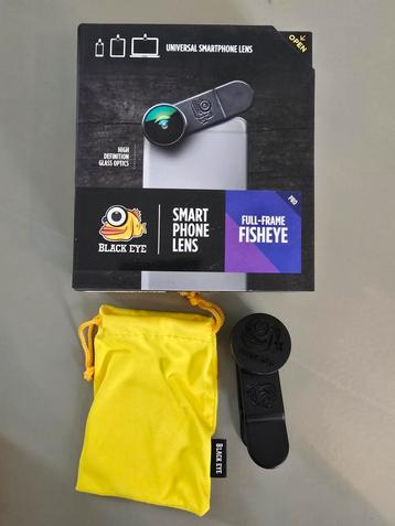 Black Eye full-frame fisheye smartphone lens beschikbaar voor biedingen
