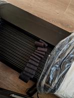 Zwarte luxaflex 49cm breed 2stuks compleet, Ophalen of Verzenden, Minder dan 100 cm