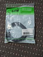 Inline Kabel InLine USB-A USB-B 2.0 M 3 meter zwart, Nieuw, Ophalen of Verzenden