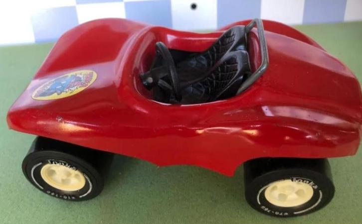 Modelauto Tonka - rode sportwagen - 17 x 10 x 8 cm, Hobby en Vrije tijd, Modelauto's | 1:50, Zo goed als nieuw, Auto, Overige merken