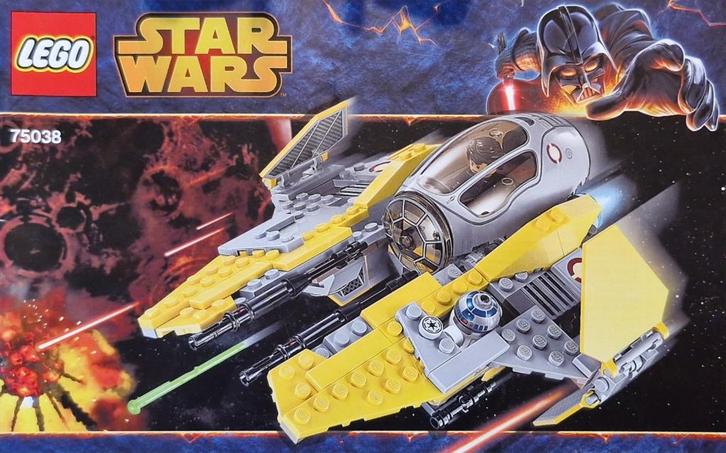 Lego 75038 - Star Wars Jedi Interceptor, Kinderen en Baby's, Speelgoed | Duplo en Lego, Zo goed als nieuw, Lego, Complete set