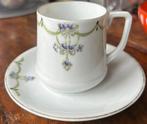 Jugendstil koffiekopje JZ & Co (Jacob Zeidler & Co), Ophalen of Verzenden, Zo goed als nieuw