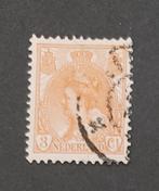 nvph 56 gestempeld Koningin Wilhelmina bontkraag 1899-1921, Postzegels en Munten, Postzegels | Nederland, Verzenden, T/m 1940
