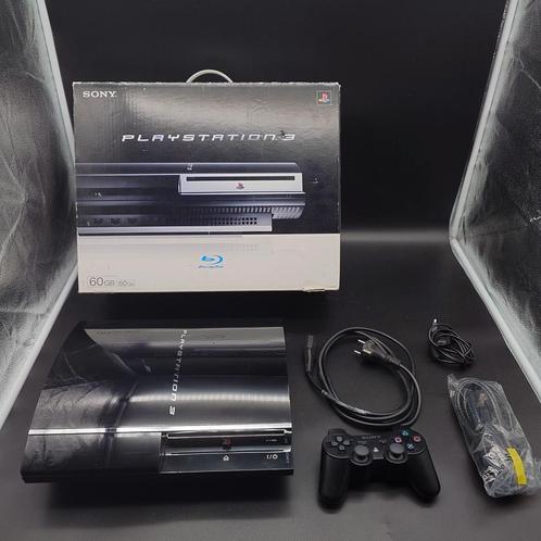 Playstation 3 60gb backwards compatible CECHC04 in doos ps3, Spelcomputers en Games, Spelcomputers | Sony PlayStation 3, Gebruikt