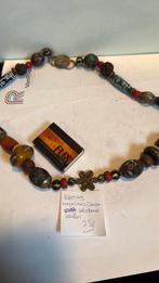 Ketting nagaland/ india zeldzame kralen 25€, Ophalen of Verzenden