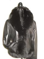 Leonardo leren jas maat XL, Verzenden, Zwart, Maat 46/48 (XL) of groter, Leonardo